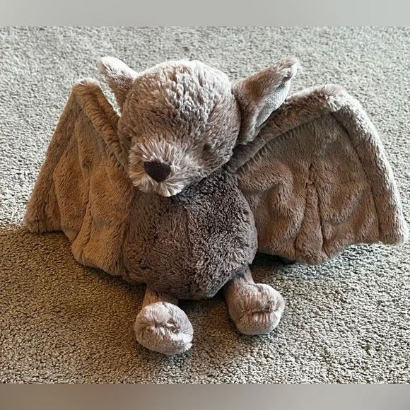 Jellycat Retired/Rare Bashful Bat Halloween Plush - Picture 3 of 10